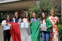 Vorlesewettbewerb italienisches Kulturinstitut: Die Teilnehmerinnen